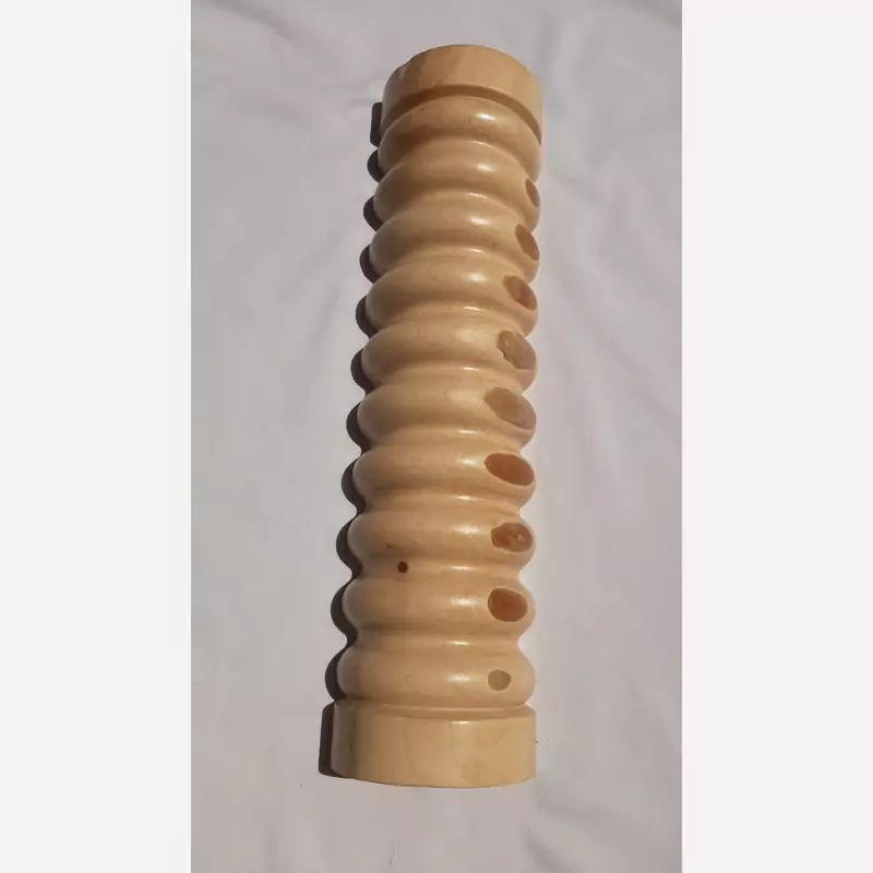 بالشت موجدار چوبی snpe،توخالی،درجه یک،اصل ، اورجینال، همراه توپ ماساژ صورت هدیه و مهر برند snpe_bash