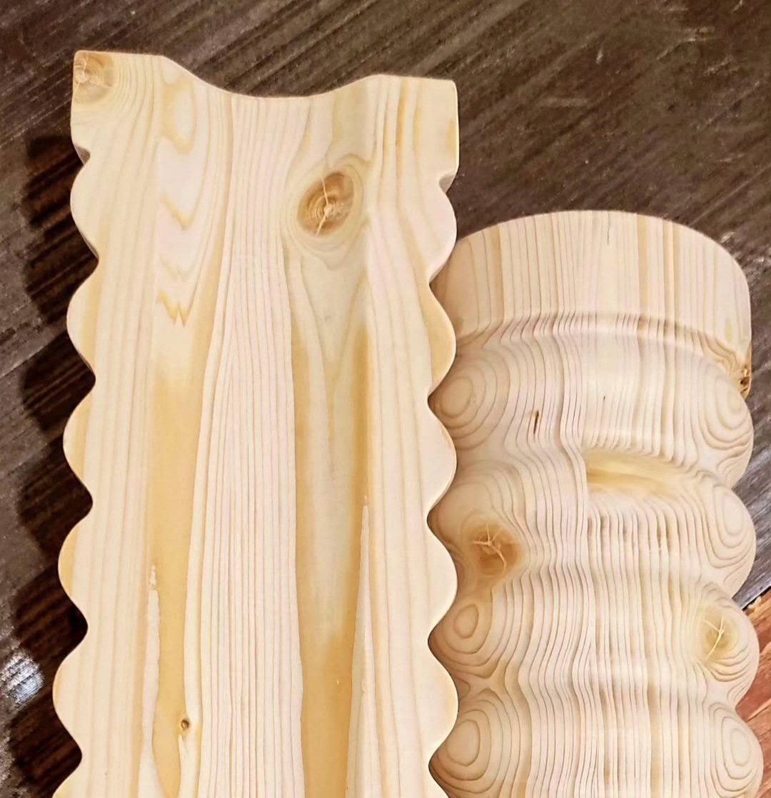 بالشت موجدار چوبی SNPE برای اصلاح ستون فقرات و کاهش درد گردن و کمر